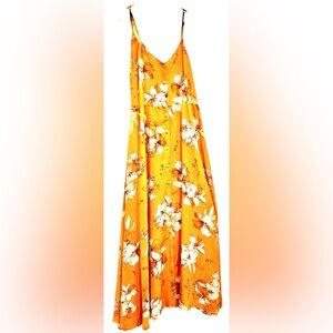 Floral Yellow Sundress